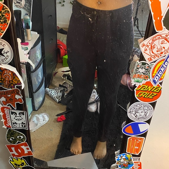 H&M Black Cargo Pants - Picture 4 of 5